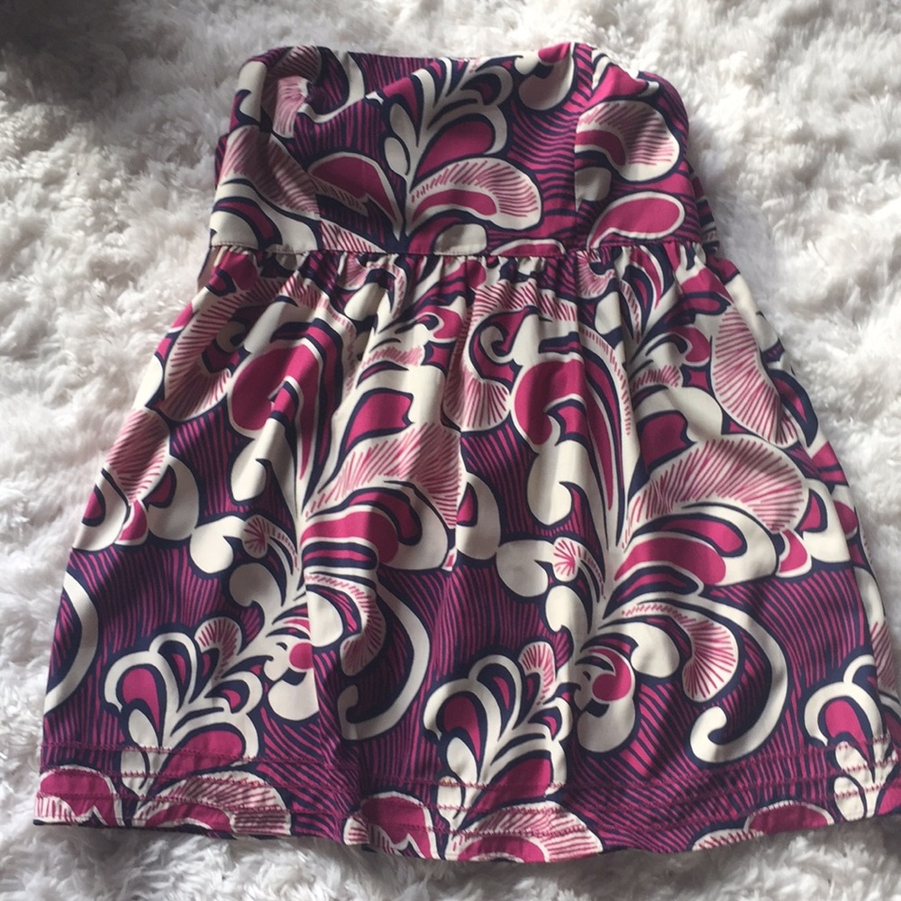 Banana Republic floral tube top